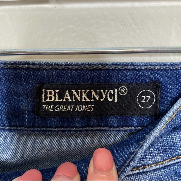 BlankNYC The Great Jones High Rise Skinny Size 27 - Picture 6 of 6